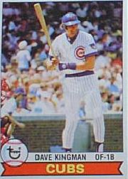 1979 Topps Baseball Cards      370     Dave Kingman